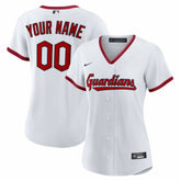 Cleveland Guardians Nike Women's Home Custom Replica 2.0 Jersey - MLB