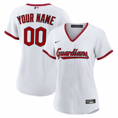 Cleveland Guardians Nike Women's Home Custom Replica 2.0 Jersey - MLB