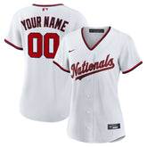 Washington Nationals Nike Women's Home Custom Replica 2.0 Jersey - MLB