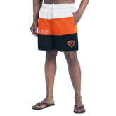 Chicago Bears G-III Sports by Carl Banks Sunrise Volley Swim Shorts Navy/Orange | NFL