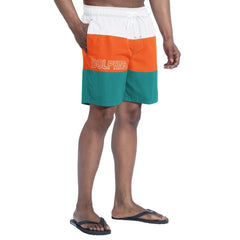 Miami Dolphins G-III Sports by Carl Banks Sunrise Volley Swim Shorts Aqua/Orange | NFL