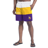 Minnesota Vikings G-III Sports by Carl Banks Sunrise Volley Swim Shorts Purple/Gold | NFL