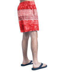San Francisco 49ers G-III Sports by Carl Banks Horizon Volley Swim Shorts Scarlet/Gray | NFL