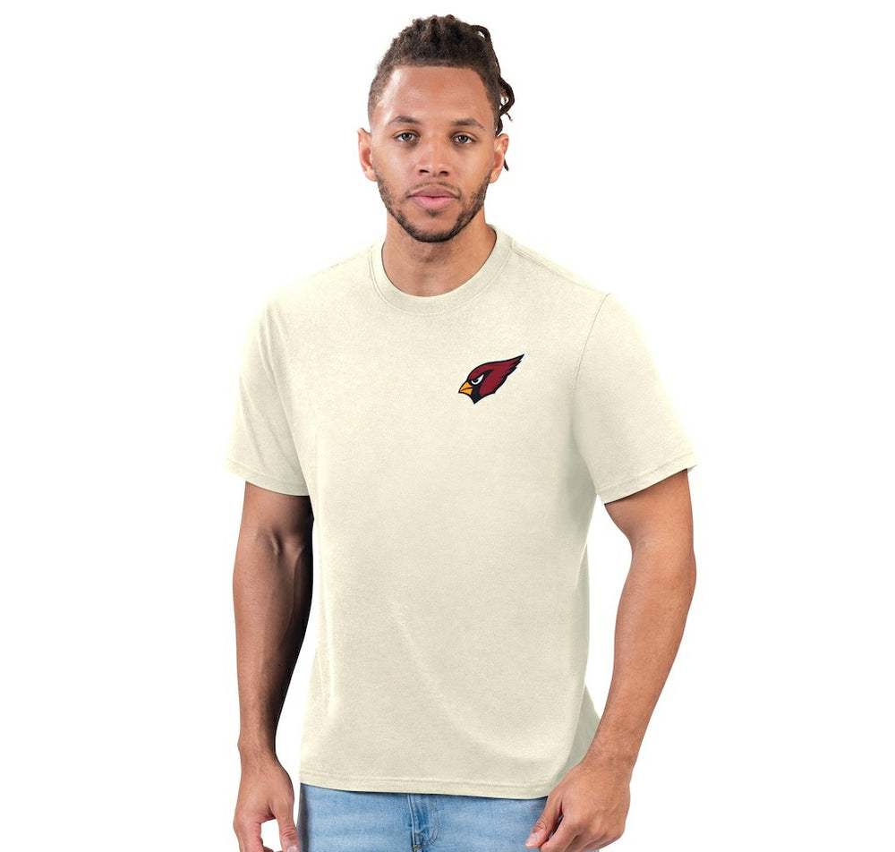 Arizona Cardinals Margaritaville Wastin' Away T-Shirt Cream | NFL