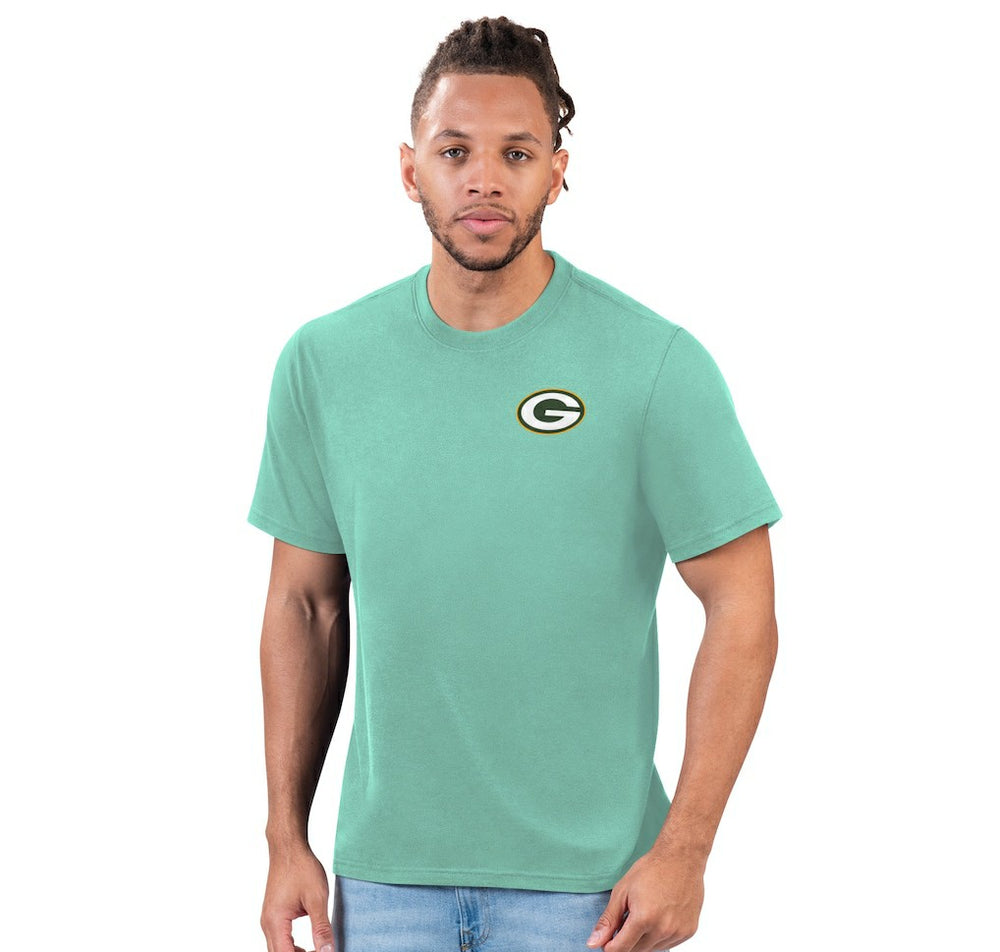 Green Bay Packers Margaritaville Wastin' Away T-Shirt Mint | NFL