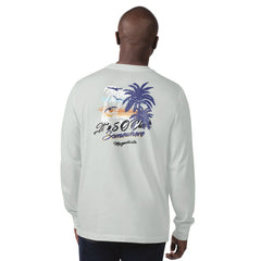 Baltimore Ravens Margaritaville It's Five O'Clock Somewhere Long Sleeve T-Shirt Gray | NFL