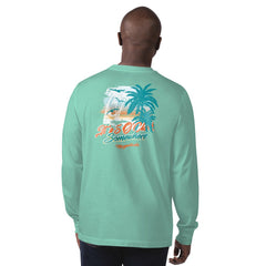 Miami Dolphins Margaritaville It's Five O'Clock Somewhere Long Sleeve T-Shirt Mint | NFL