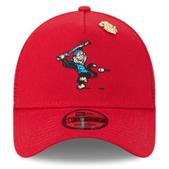 Los Angeles Angels New Era 2025 Big League Chew A-Frame 9FORTY Adjustable Trucker Hat - MLB