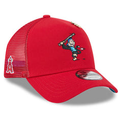 Los Angeles Angels New Era 2025 Big League Chew A-Frame 9FORTY Adjustable Trucker Hat - MLB