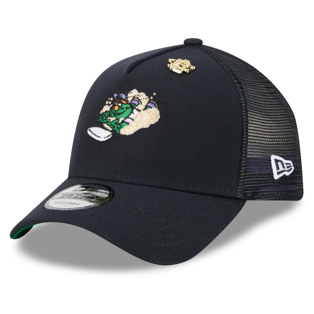 Boston Red Sox New Era 2025 Big League Chew A-Frame 9FORTY Adjustable Trucker Hat - MLB