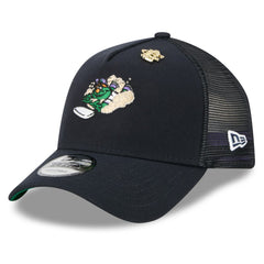 Boston Red Sox New Era 2025 Big League Chew A-Frame 9FORTY Adjustable Trucker Hat - MLB
