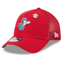 Cincinnati Reds New Era 2025 Big League Chew A-Frame 9FORTY Adjustable Trucker Hat - MLB