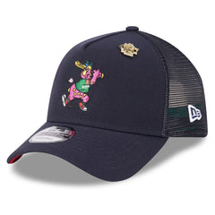 Cleveland Guardians New Era 2025 Big League Chew A-Frame 9FORTY Adjustable Trucker Hat - MLB