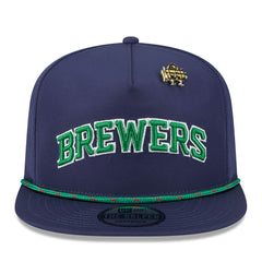 Milwaukee Brewers New Era 2025 Big League Chew Golfer Snapback Hat - MLB