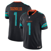 Tua Tagovailoa Miami Dolphins 2025 Rivalries Collection Limited Jersey Pitch Blue | Nike for Sale