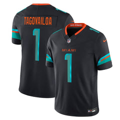 Tua Tagovailoa Miami Dolphins 2025 Rivalries Collection Limited Jersey Pitch Blue | Nike for Sale