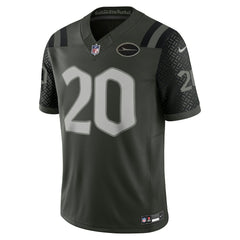 Breece Hall New York Jets 2025 Rivalries Collection Limited Jersey Gotham Green | Nike for Sale