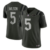 Garrett Wilson New York Jets 2025 Rivalries Collection Limited Jersey Gotham Green | Nike for Sale