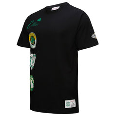 Boston Celtics Black Out Collection Vintage Premium T-Shirt Black - NBA