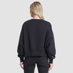 San Francisco 49ers Women's 2025 Rivalries Collection Oversized Phoenix Fleece Sweatshirt Black | Nike for Sale