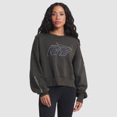 New York Jets Women's 2025 Rivalries Collection Oversized Phoenix Fleece Sweatshirt Gotham Green | Nike for Sale
