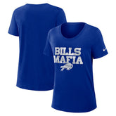 Buffalo Bills Women's 2025 Rivalries Collection Slub Dri-FIT T-Shirt Royal | Nike for Sale