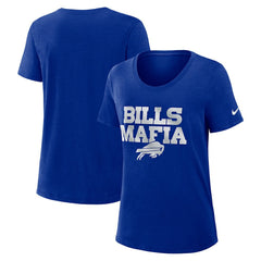 Buffalo Bills Women's 2025 Rivalries Collection Slub Dri-FIT T-Shirt Royal | Nike for Sale