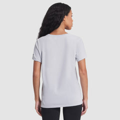 New England Patriots Women's 2025 Rivalries Collection Slub Dri-FIT T-Shirt Silver | Nike for Sale