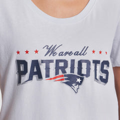 New England Patriots Women's 2025 Rivalries Collection Slub Dri-FIT T-Shirt Silver | Nike for Sale