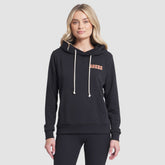 San Francisco 49ers Women's 2025 Rivalries Collection Standard Issue Sideline Dri-FIT Hoodie Black | Nike for Sale