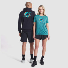 Miami Dolphins Women's 2025 Rivalries Collection Sideline Velocity Dri-FIT T-Shirt Turbo Green | Nike for Sale