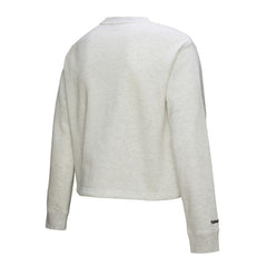 Boston Red Sox Mitchell & Ness Women's Cropped Toggle Pullover Sweatshirt - MLB