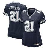 Deion Sanders Dallas Cowboys Women's Team Retired Player Game Jersey Navy | Nike for Sale