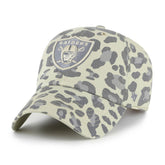 Las Vegas Raiders '47 Women's Bagheera Clean Up Adjustable Hat Gray | 47 brand