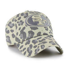 San Francisco 49ers '47 Women's Bagheera Clean Up Adjustable Hat Gray | 47 brand