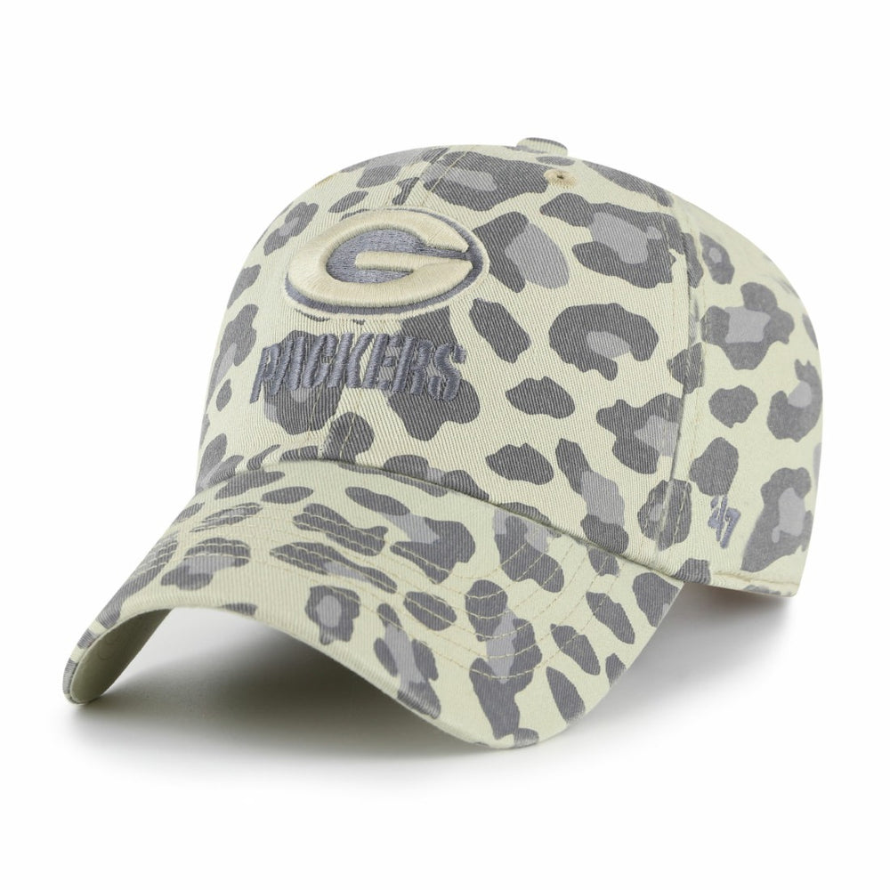 Green Bay Packers '47 Women's Bagheera Clean Up Adjustable Hat Gray | 47 brand