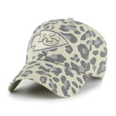 Kansas City Chiefs '47 Women's Bagheera Clean Up Adjustable Hat Gray | 47 brand