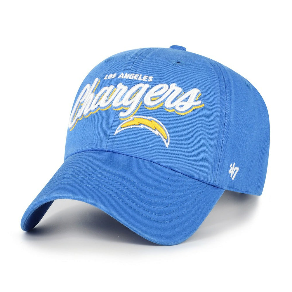 Los Angeles Chargers '47 Women's Ariana Clean Up Adjustable Hat Powder Blue | 47 brand
