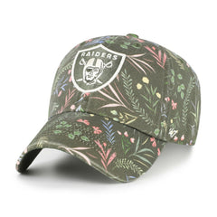Las Vegas Raiders '47 Women's Verbena Clean Up Adjustable Hat Green | 47 brand