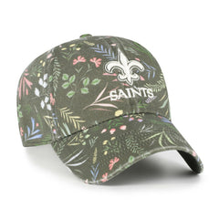 New Orleans Saints '47 Women's Verbena Clean Up Adjustable Hat Green | 47 brand