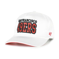 San Francisco 49ers '47 Women's Outspoken Hitch Adjustable Hat White | 47 brand