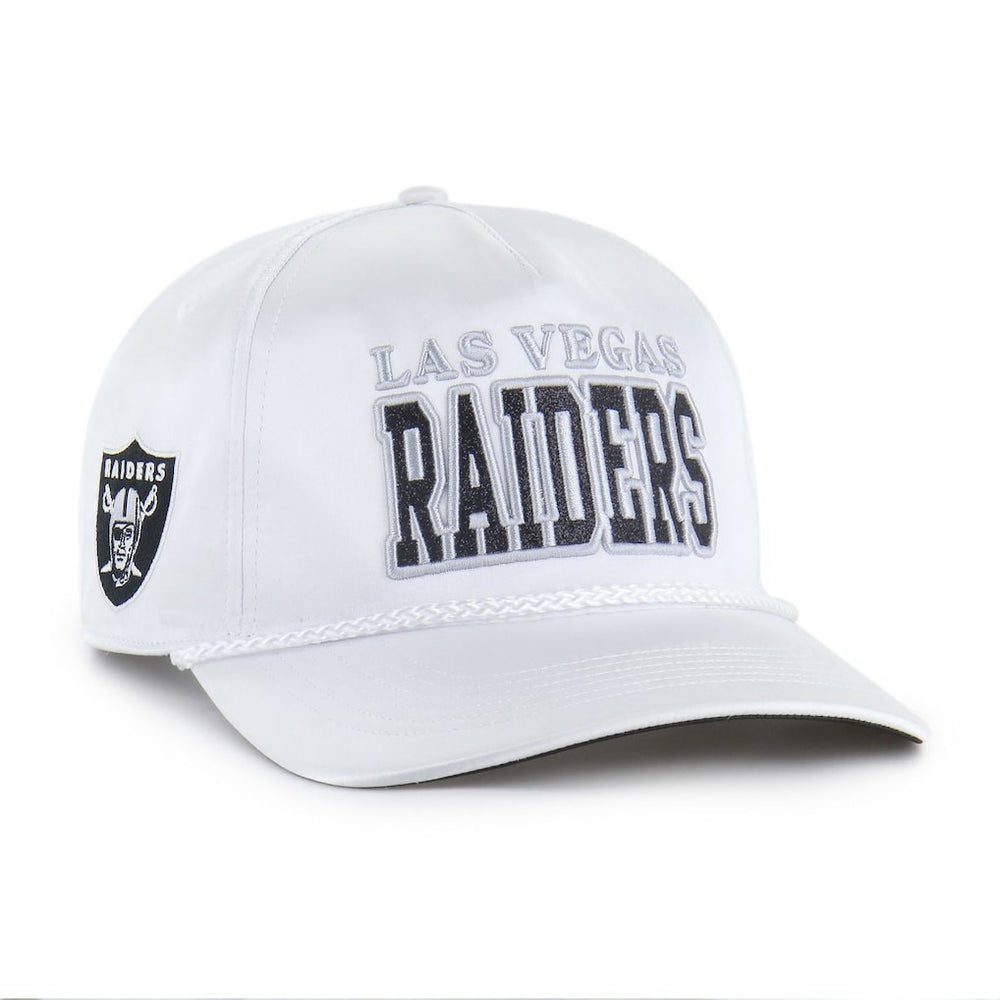Las Vegas Raiders '47 Women's Outspoken Hitch Adjustable Hat White | 47 brand