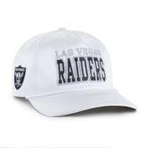 Las Vegas Raiders '47 Women's Outspoken Hitch Adjustable Hat White | 47 brand