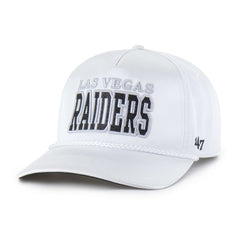 Las Vegas Raiders '47 Women's Outspoken Hitch Adjustable Hat White | 47 brand