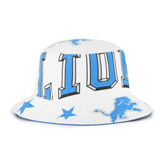 Detroit Lions '47 Women's Energize Bucket Hat White | 47 brand