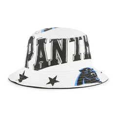 Carolina Panthers '47 Women's Energize Bucket Hat White | 47 brand