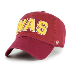 Washington Commanders '47 Women's Zoey Clean Up Adjustable Hat Burgundy | 47 brand
