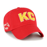 Kansas City Chiefs '47 Women's Zoey Clean Up Adjustable Hat Red | 47 brand