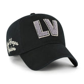 Las Vegas Raiders '47 Women's Zoey Clean Up Adjustable Hat Black | 47 brand