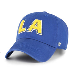 Los Angeles Rams '47 Women's Zoey Clean Up Adjustable Hat Royal | 47 brand
